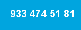 933 474 51 81 933 474 51 81